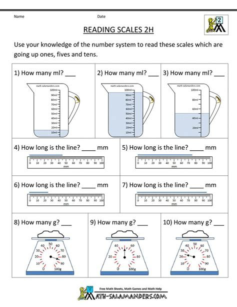 However, they do not consist. 2nd grade measurement worksheets with images measurement worksheets