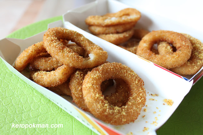 Garlic Cheese Onion Rings