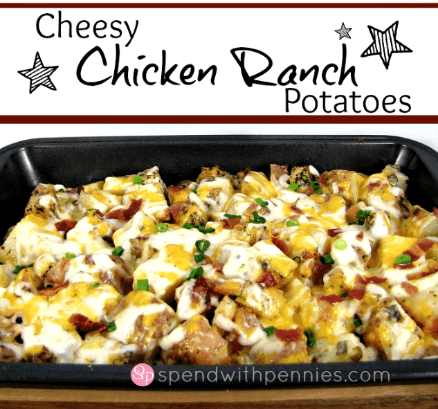 Cheesy Chicken Ranch Potatoes 2