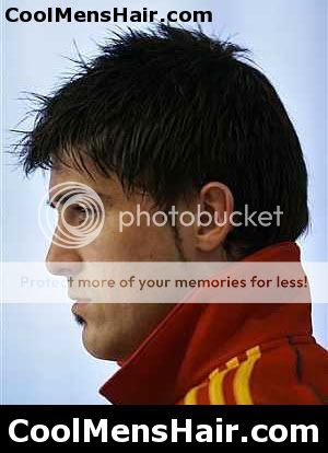Picture of David Villa hairstyle 