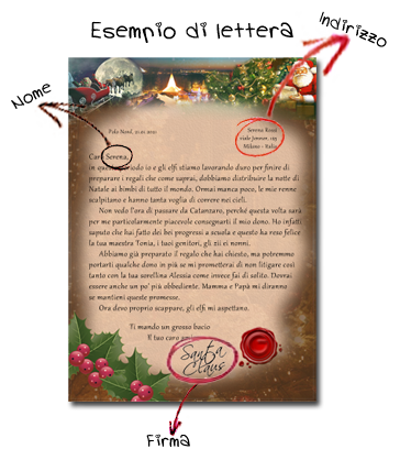 Gregorys.it - Una letterina a Babbo Natale