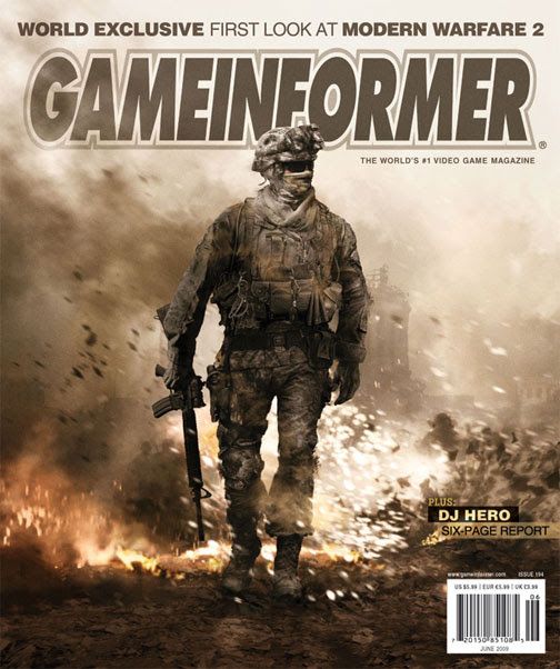 call of duty 2 modern warfare. 2009. Game Informer Call