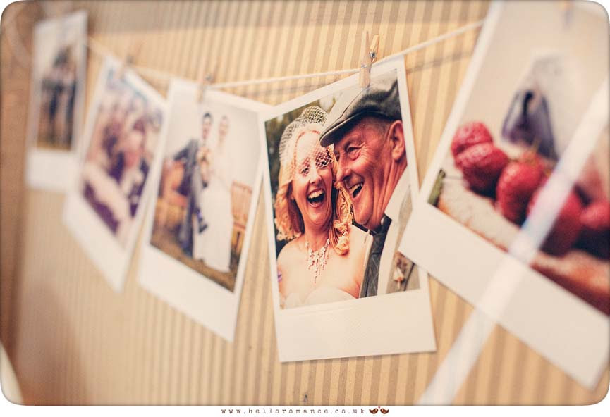 Hello Romance Wedding Photography stand at Haughley Park Barn Wedding Venue Suffolk