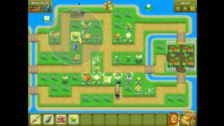 Garden Rescue - Tower Defense Game. Game Walkthrough