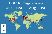 Locations of visitors to this page