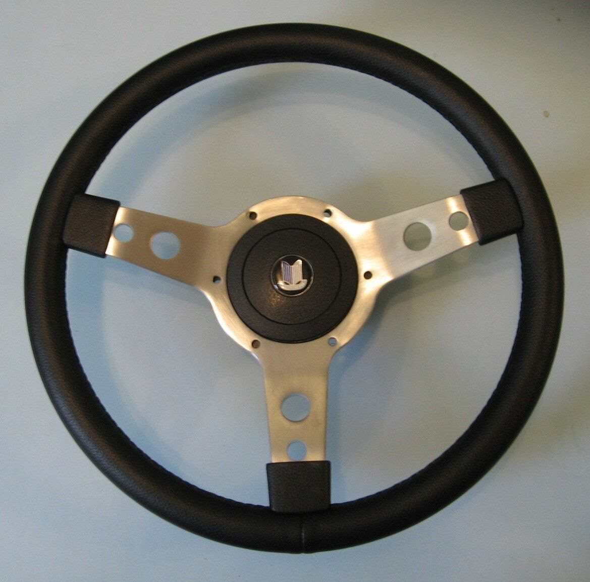 Spitfire 14" Leather Steering Wheel & Hub Adapter