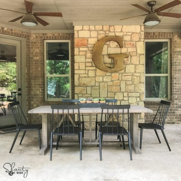 Outdoor Table DIY By Shanty2Chic