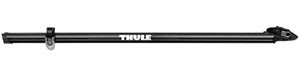 Side view of an isolated Thule 516 Prologue Fork Mount Rooftop Bicycle Carrier