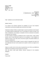 Lettre De Motivation Mcdo  Employment Application