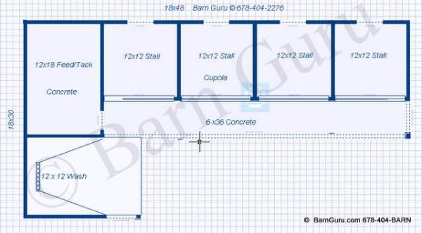 Horse Barn Shed Plans
