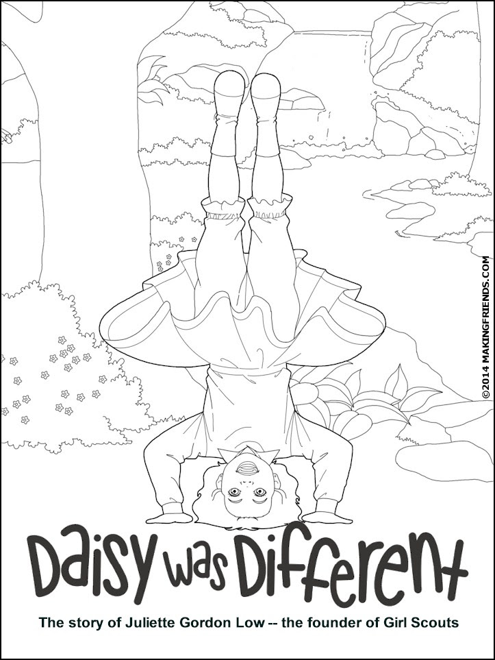 Download Juliettte Low Coloring Book Cover - MakingFriendsMakingFriends