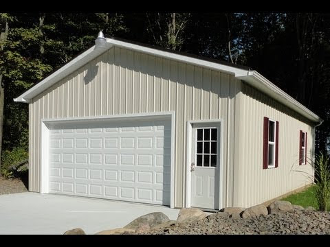 How to build a Pole Building - YouTube
