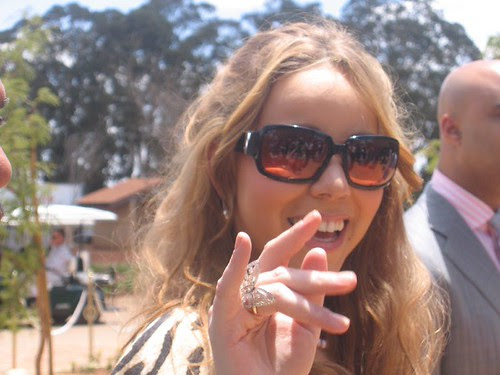 Sexy Pop Star Mariah Carey in South Africa