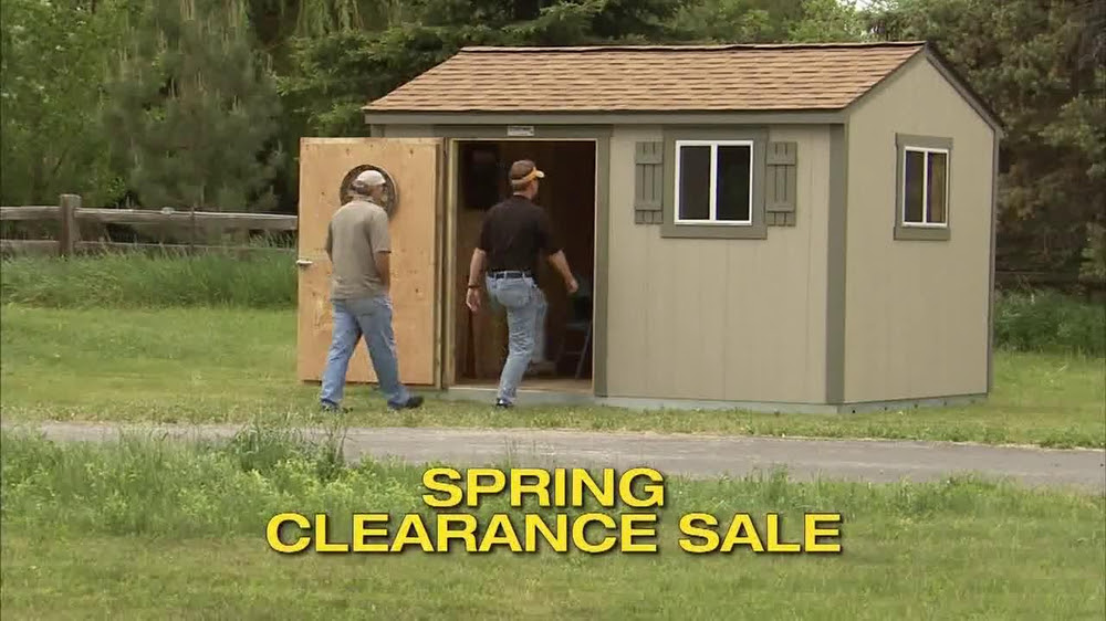 Tuff Shed TV Commercial, 'Spring Clearance Sale' - iSpot.tv