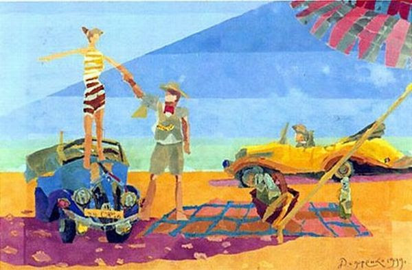 Pictures by blind painter (30 pics)