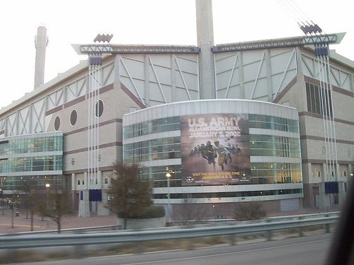U.S. Army All-American Bowl window dressing