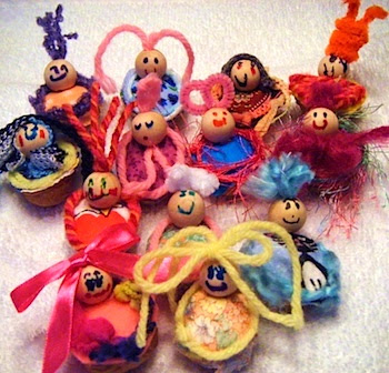 walnut shell babies craft