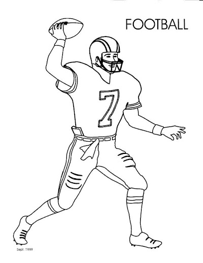 Nfl Football Coloring Pages