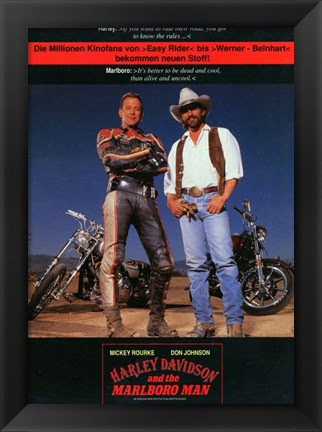 Harley Davidson and the Marlboro Man Poster by Unknown at Harley Davidson and the Marlboro Man Poster by Unknown at