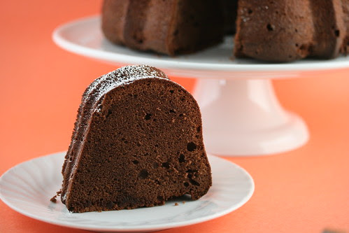 Food Librarian - Paula Deen's Chocolate Cream Cheese Pound Cake
