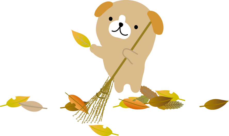 秋冬のイラスト 落ち葉 無料イラスト フリー素材