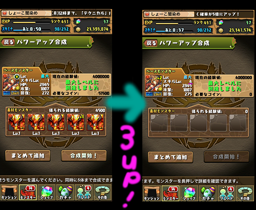 パズドラ生活 レイランスキル上げ