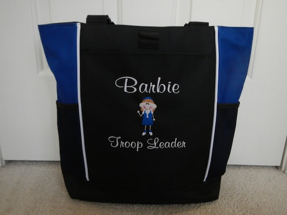 Tote Bag Personalized Girl Scouts Daisy Brownie Troop Leader Team Mom ...