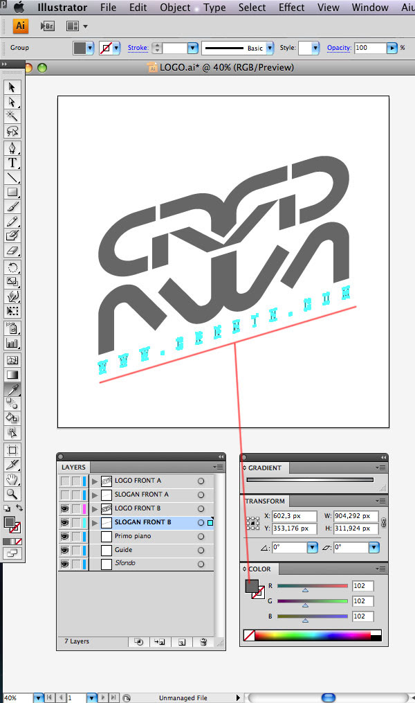 Tạo Typography 3D Thủy Tinh trong Photoshop và Illustrator STEP 11 Tạo Typography 3D Thủy Tinh trong Photoshop và Illustrator