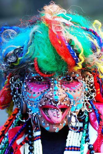 Elaine Davidson - Worlds most pierced woman | Flickr - Photo Sharing!