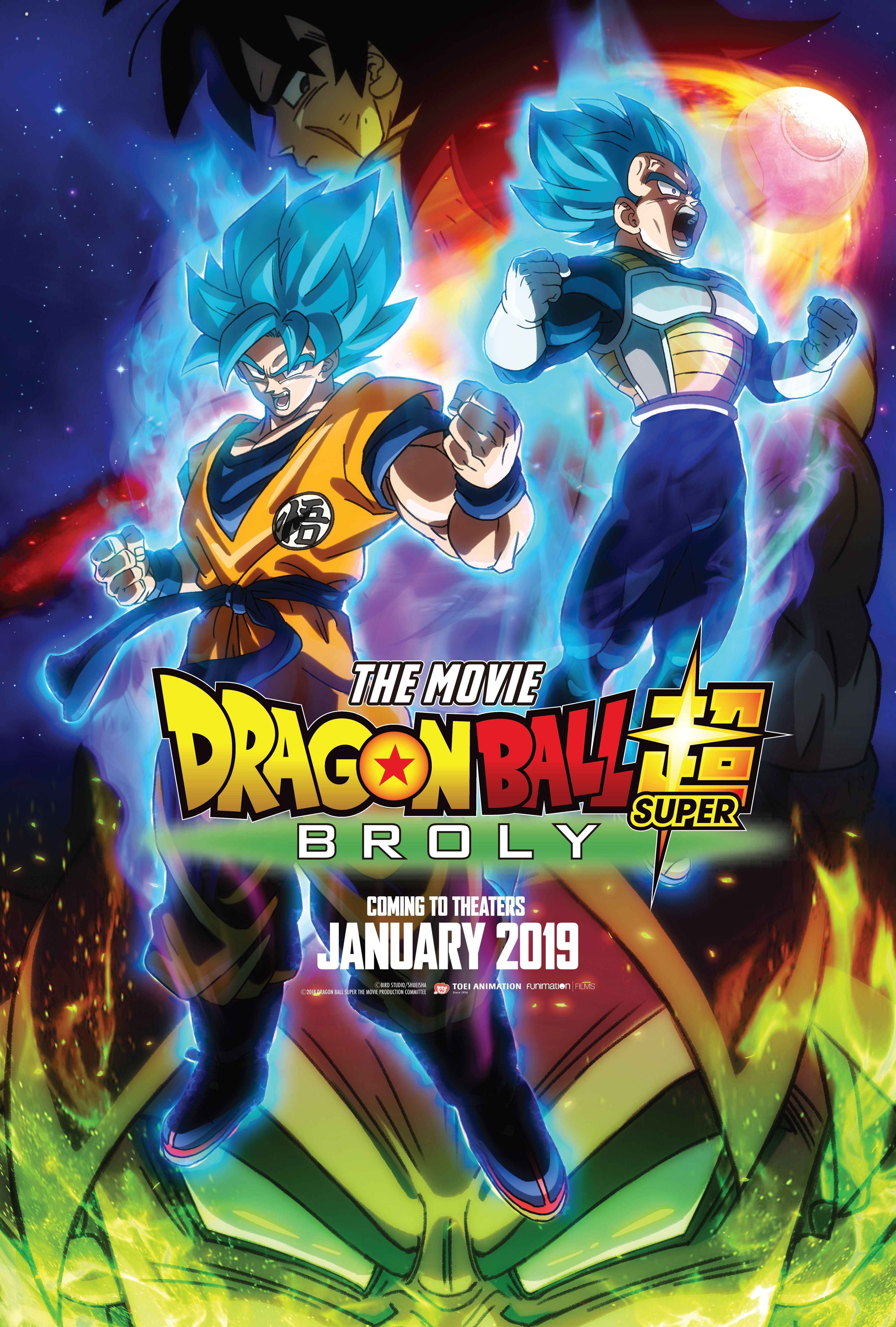 Dragon Ball Super Broly Release Date Announced By Funimation Films