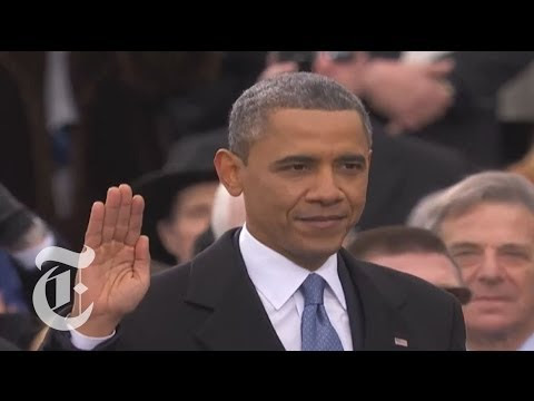Barack Obama 2013 Inauguration Oath of Office
