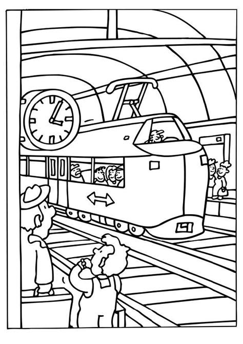 coloriage gare img