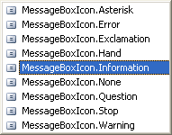 Add a symbol to your message boxes