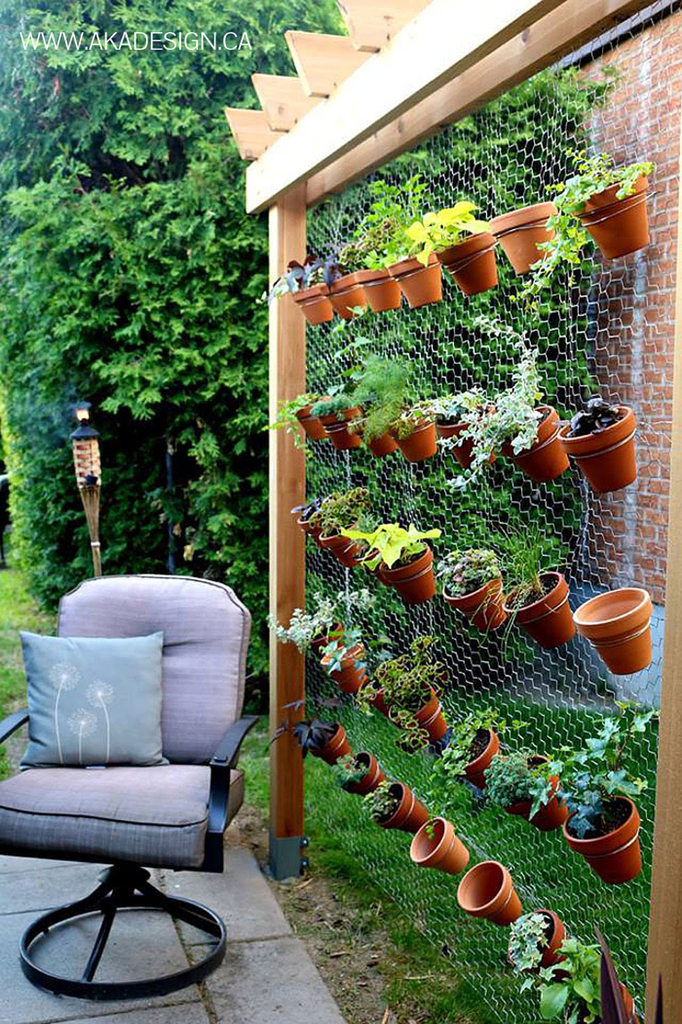 
Vertical gardening