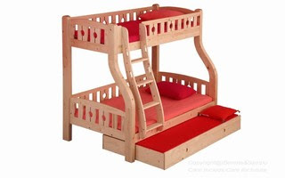 BUNK BEDS WITH PULL OUT BED | BUNK BEDS
