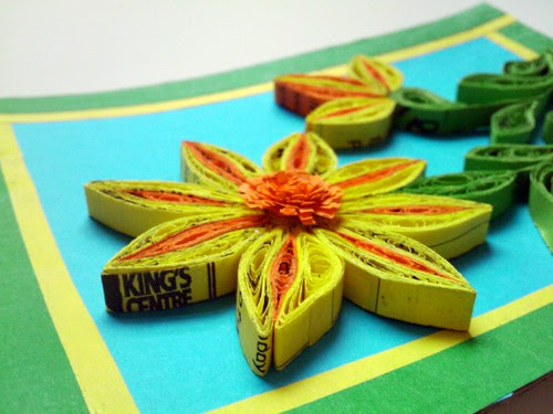 Quilled flower
