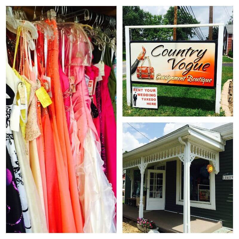 Country Vogue is a consignment shop with an emphasis on wedding gowns ...
