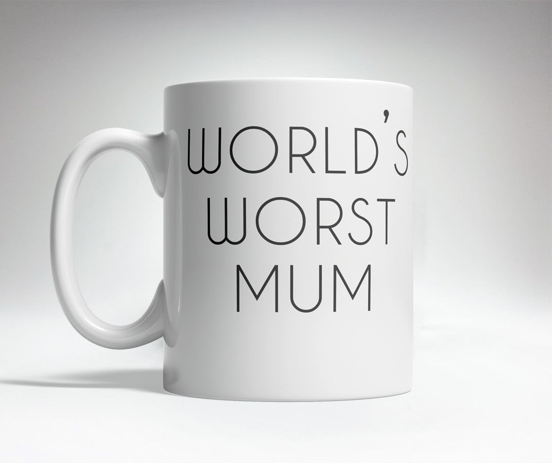 World S Best Worst Mum Prank Mug Trick Mugs