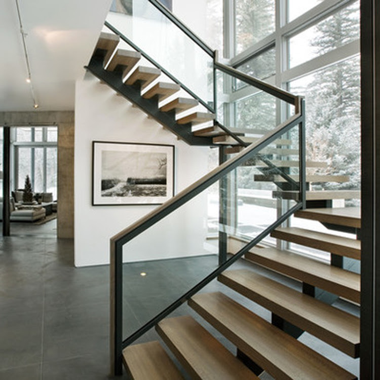 U shape mono staircase