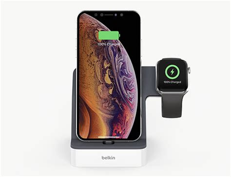 Belkin has launched powerhouse today, a dock that will charge both your iphone and apple watch at the same time. Belkin Powerhouse Apple Charge Dock Â» Gadget Flow