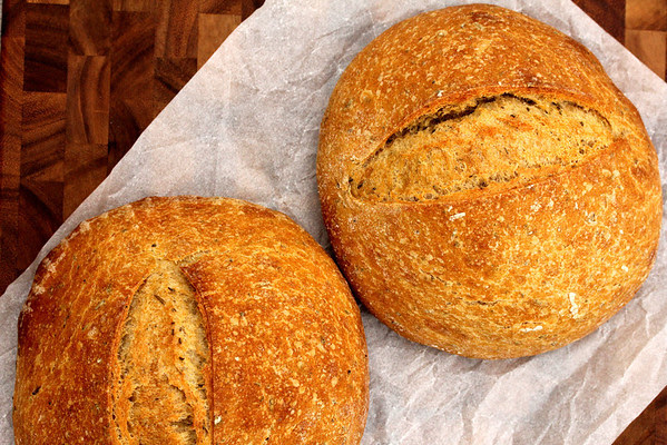 Sourdough Rosemary Bread with Olive Oil