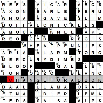 math crossword puzzles: May 2013