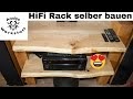 Hifi Wandregal Holz