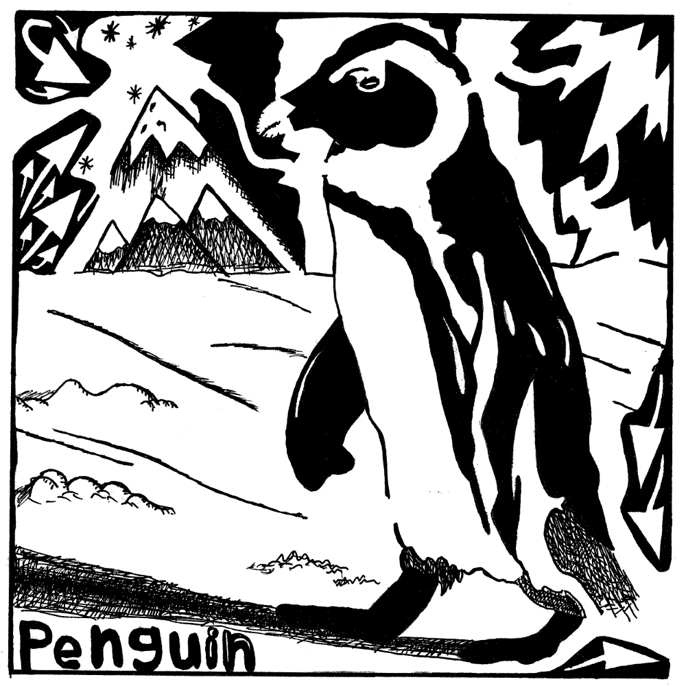 Penguin Maze of Letter P Maze Cool maze of a penguin