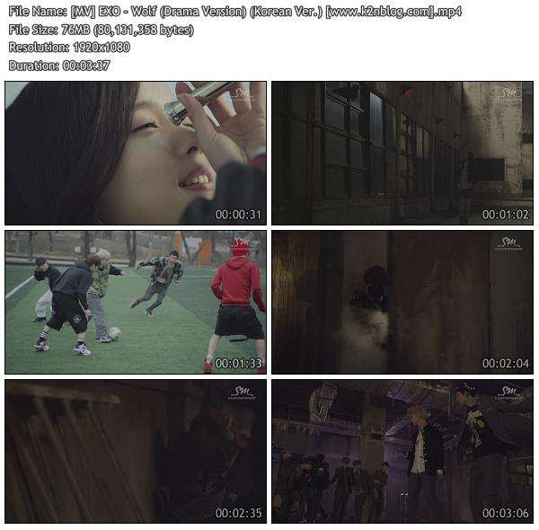 [MV] EXO - Wolf (Drama Version) (Korean Ver.) [HD 1080p Youtube]