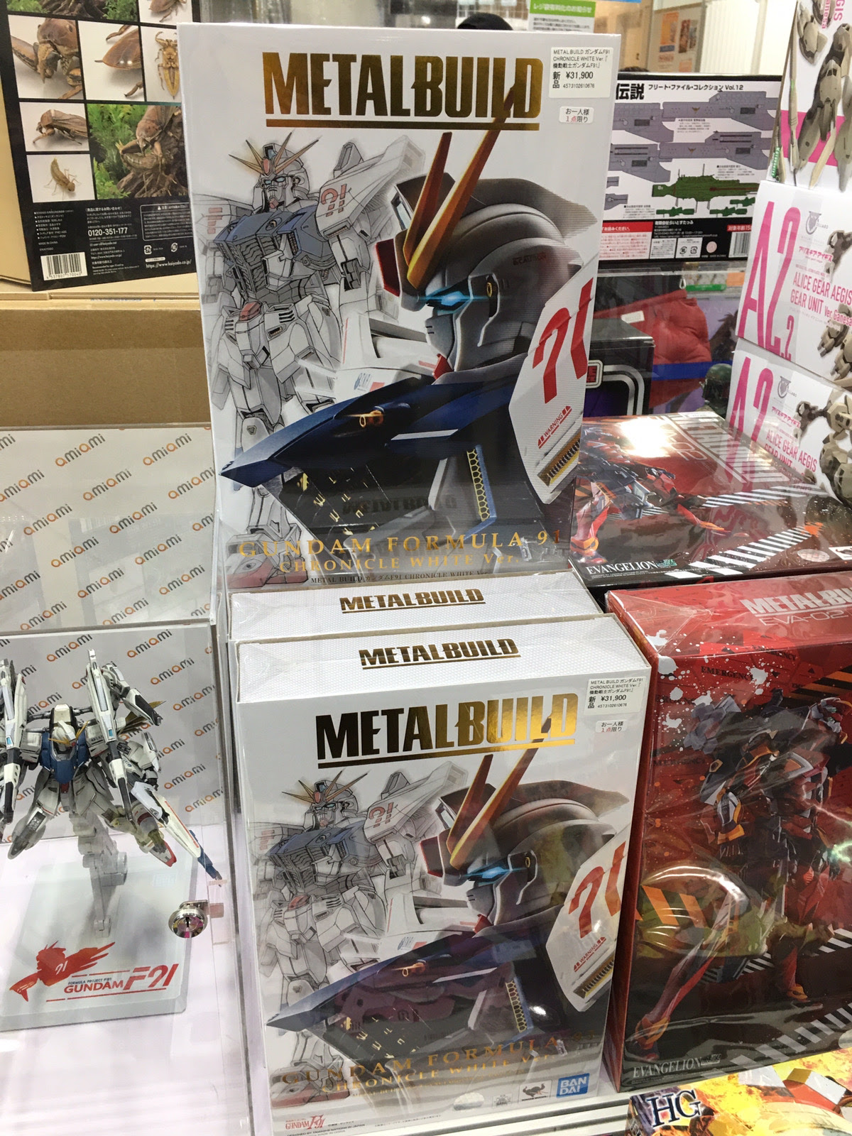メタルビルド ガンダムf91 Chronicle White Ver 分納分が入荷 ヨドバシ店頭などで入荷中 Fig速 フィギュア プラモ 新作ホビー情報まとめ