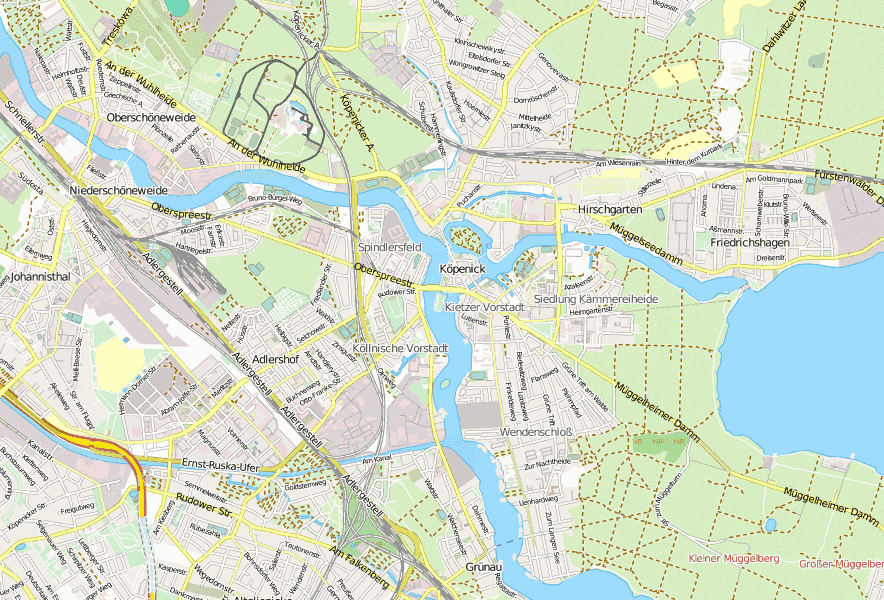 Stadtplan Berlin Mit Hausnummern Karte