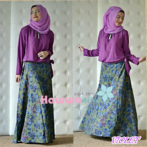 Zara Violet Baju Muslim Gamis Modern