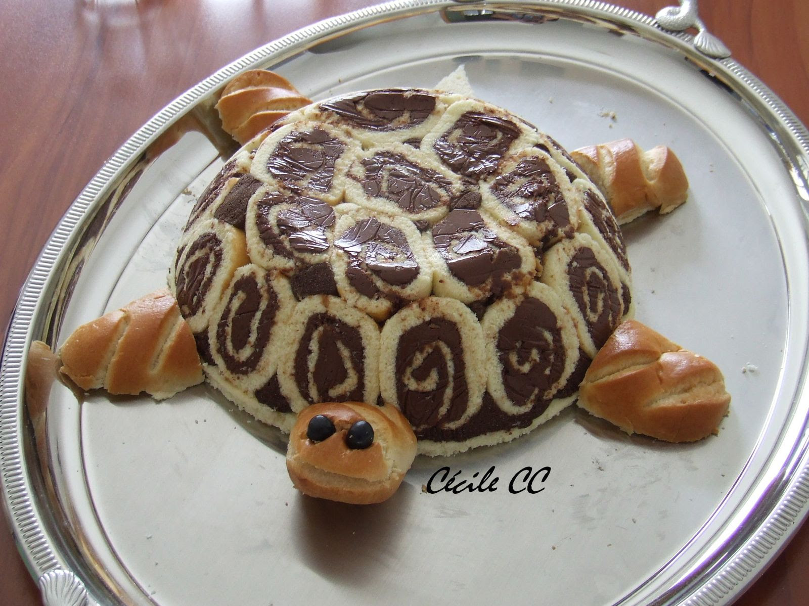 Un Drole De Tortue Mes Gateaux Rigolos By Cecile Cc