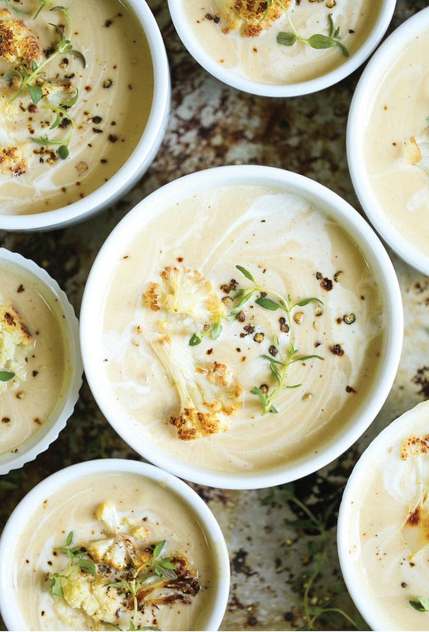 Roasted Cauliflower Soup